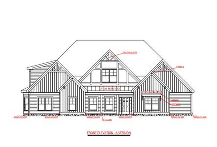 New construction Single-Family house Fayetteville, GA 30215 plan Greywell A - image