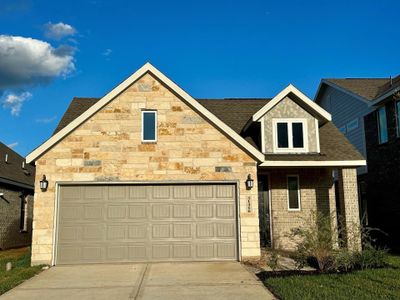 New construction Single-Family house 11688 Lazy Oak Creek Dr, Magnolia, TX 77354 plan Cupertino II - image