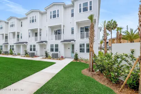New construction Townhouse house 1091 N 1St Ave, Jacksonville Beach, FL 32250 plan Mariner - image