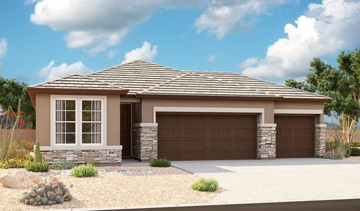 New construction Single-Family house 18583 W Swayback Pass, Surprise, AZ 85387 Emerald- photo 3 3