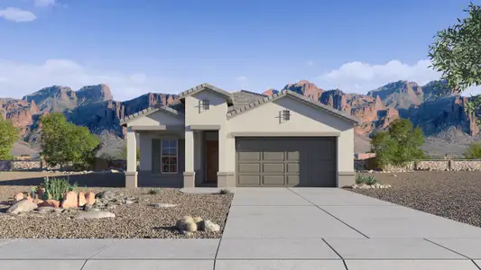 New construction Single-Family house 17818 W Palo Verde Ave, Waddell, AZ 85355 plan Hummingbird - image