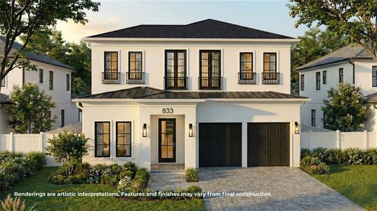 New construction Single-Family house 833 Park Lake Ct, Orlando, FL 32803 - image