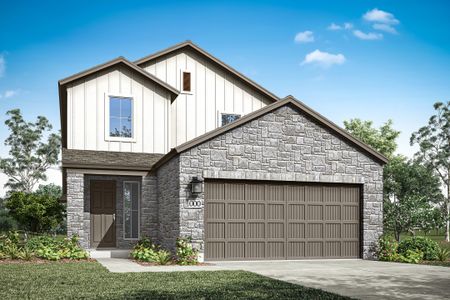 New construction Single-Family house 592 Darley Oak Dr, Dripping Springs, TX 78620 plan Veranda - image