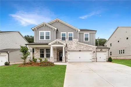 New construction Single-Family house 727 Crossroad Ct, Powder Springs, GA 30127 - image