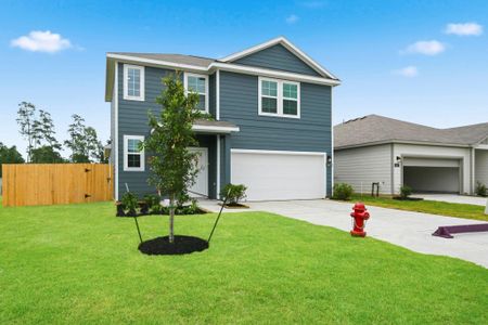 New construction Single-Family house 10607 Crockett Meadows Blvd, Conroe, TX 77306 plan Gannet - image
