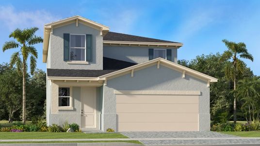 New construction Single-Family house 2458 Croft Inlet Dr Nw, Palm Bay, FL 32907 plan Columbia - image