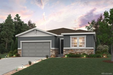 New construction Single-Family house 1420 Brookfield Place, Erie, CO 80026 Palisade- photo 0