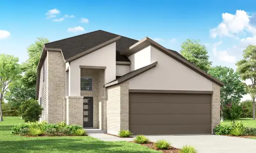 New construction Single-Family house 9727 Pursley Rd, Manvel, TX 77578 plan Meridiana: Viola - image