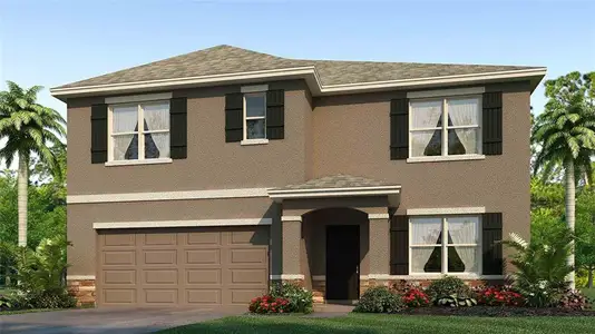 New construction Single-Family house 8470 Wheat Stone Dr, Zephyrhills, FL 33540 plan Hayden - image