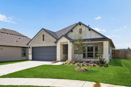New construction Single-Family house 1204 Pavia Fields Dr, Huffman, TX 77336 plan Pecos - image