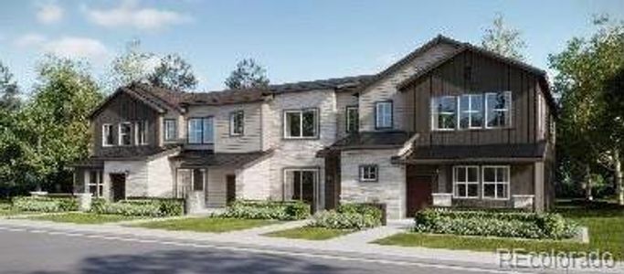 New construction Townhouse house 8941 Whiteclover St, Littleton, CO 80125 plan Plan 306 - image