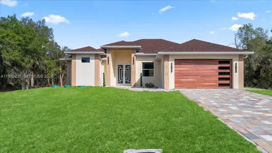 New construction Single-Family house 1618 Richmond Ave N, Lehigh Acres, FL 33972 - image
