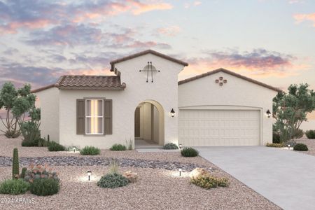 New construction Single-Family house 18956 Ocotillo, Waddell, AZ 85355 Cinnabar- photo 0