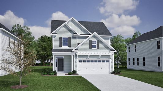New construction Single-Family house 507 Wild Plum Wy, Durham, NC 27703 plan Bowen - image