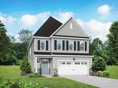 New construction Single-Family house 29 Single Barrel Ct, Lillington, NC 27546 plan The Preston A - image