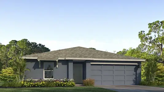 New construction Single-Family house 17909 Wheat Stack Ct, Parrish, FL 34219 plan Freeport II - image