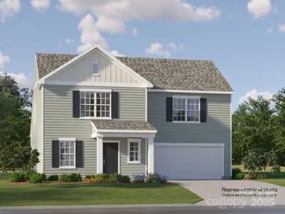 New construction Single-Family house 1904 Old Ormand Ln, Bessemer City, NC 28016 plan Browning - image