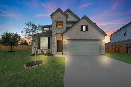 New construction Single-Family house 8831 Early Morning Wy, Rosharon, TX 77583 plan 254 - image