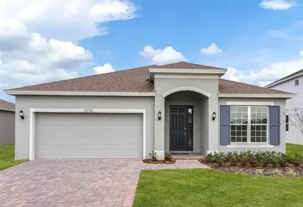 New construction Single-Family house 429 Silver Palm Dr, Haines City, FL 33844 plan Bradley - image