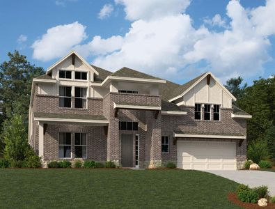 New construction Single-Family house 1915 Fossil Ridge Drive, Richmond, TX 77469 - photo 0