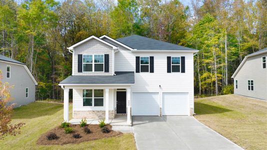 New construction Single-Family house 358 Friendship Oak Wy, Hampton, GA 30228 Hamlin- photo 0