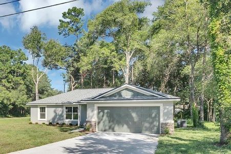 New construction Single-Family house 8140 N Elkcam Boulevard, Citrus Springs, FL 34433 Hemlock- photo 0