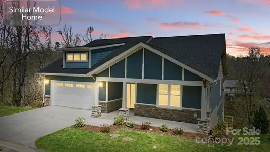 New construction Single-Family house 95 Creekside View Dr, Asheville, NC 28804 - image