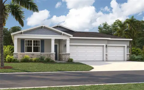 New construction Single-Family house 12832 Trovita Dr, Grand Island, FL 32735 plan Juniper - image