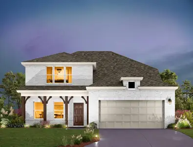 New construction Single-Family house 1332 Dog Iron St, Georgetown, TX 78633 plan Winchester - image