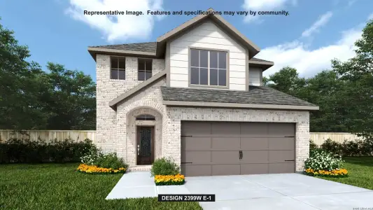 New construction Single-Family house 835 Water Lndg, New Braunfels, TX 78130 plan 2399W - image