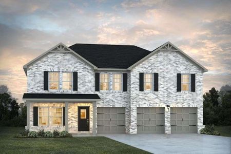 New construction Single-Family house 1662 Fuma Leaf Wy, Mcdonough, GA 30253 plan Walker - image