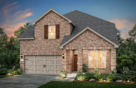 New construction Single-Family house Burleson, TX 76028 plan Riverdale - image