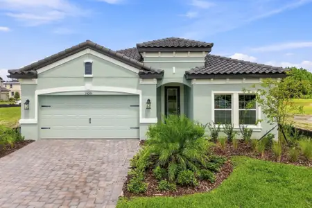 New construction Single-Family house 34299 Grande Dominion Dr, Zephyrhills, FL 33541 plan Madeira II - image