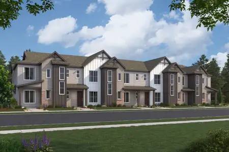 New construction Townhouse house 536 Luton Dr, Castle Pines, CO 80108 plan Sonoma - image