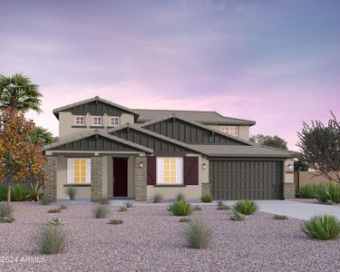 New construction Single-Family house 1206 W J Waltz Way, Apache Junction, AZ 85120 Canyon- photo 0 0