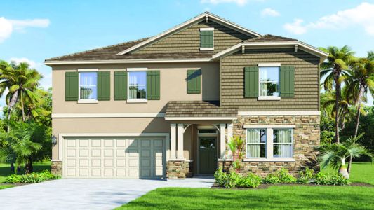 New construction Single-Family house 3008 Kingsman Trl, Ormond Beach, FL 32174 plan Portland - image