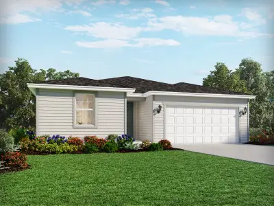 New construction Single-Family house 83 Wandering Crk, Palm Coast, FL 32164 plan Orchid - image