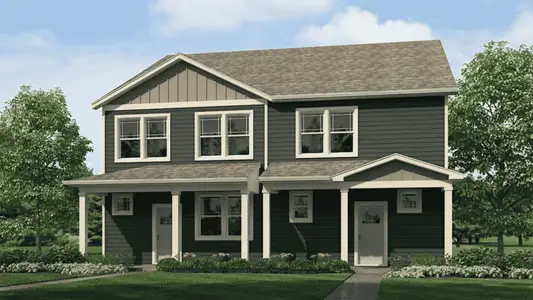 New construction Single-Family house 1419 S Chester St, Unit B, Denver, CO 80247 plan Melbourne - image