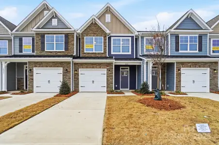 New construction Townhouse house 4223 Black Ct, Unit 195, Harrisburg, NC 28075 plan Ashland - image