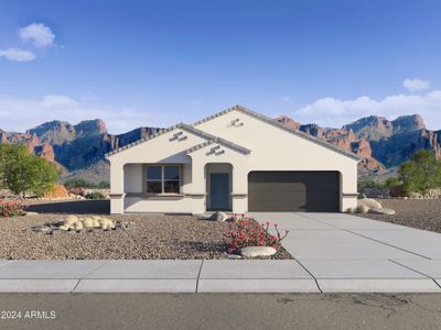 New construction Single-Family house 653 W Freedom Street, Florence, AZ 85132 Justin- photo 0