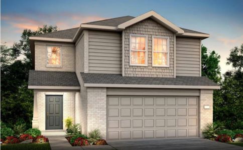 New construction Single-Family house 16148 Sepia Manor St, Conroe, TX 77302 plan Springfield - image