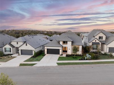 New construction Single-Family house 212 Running Fawn, Georgetown, TX 78628 Thatcher- photo 1 1