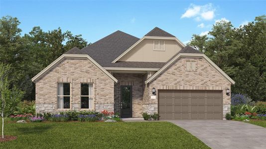 New construction Single-Family house 2105 Woodside Meadow Court, League City, TX 77573 Melrose II- photo 0