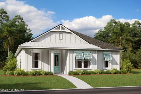 New construction Single-Family house 45 Recreation Lane, Ponte Vedra, FL 32081 The Silver at Seabrook Village- photo 0