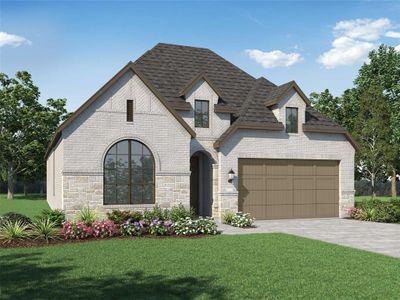 New construction Single-Family house 2217 Rolling Oaks Dr, Aledo, TX 76008 Denton Plan- photo 0