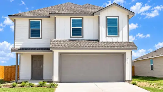 New construction Single-Family house 133 Wyatt Wy, Jarrell, TX 76537 plan Franklin - image