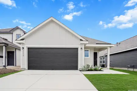 New construction Single-Family house 2594 Downsbury Rd, New Braunfels, TX 78130 plan The Wildflower - image
