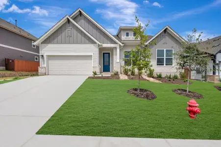 New construction Single-Family house 245 Flowering Senna Dr, Buda, TX 78610 plan The Touchstone - image
