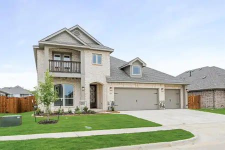 New construction Single-Family house 137 Claywood Dr, Glenn Heights, TX 75154 Dewberry III- photo 0