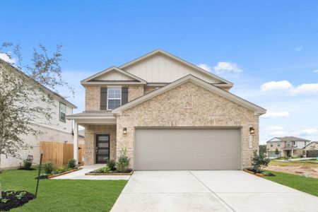 New construction Single-Family house 282 Brazen Forest Trl, Magnolia, TX 77354 plan Leyland - image